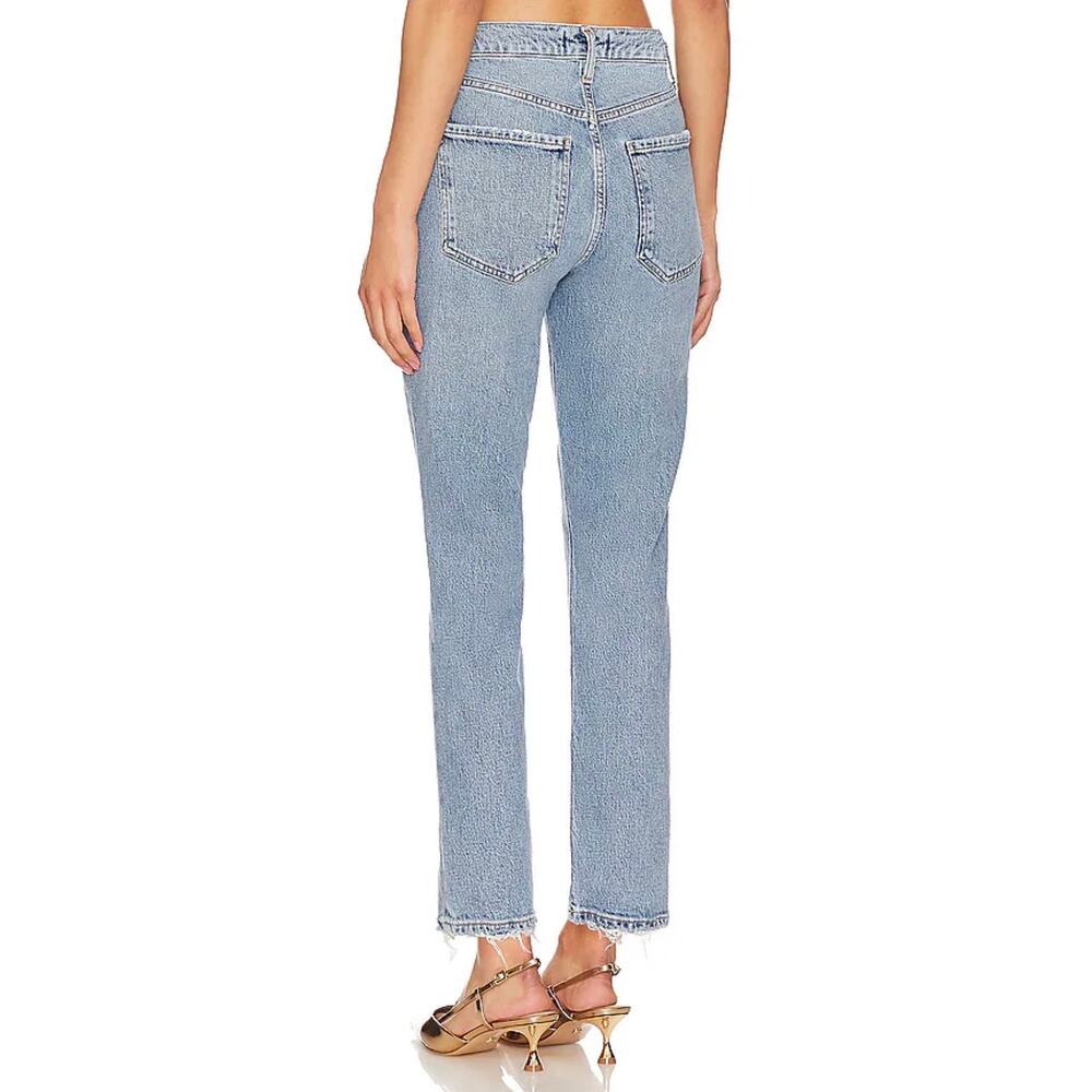 AGOLDE Riley High Rise Straight Crop Jeans Size 28 - Picture 11 of 12